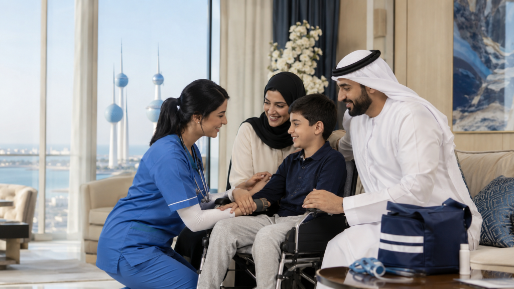 خدمة رعاية ذوي الاحتياجات الخاصة في المنزل 